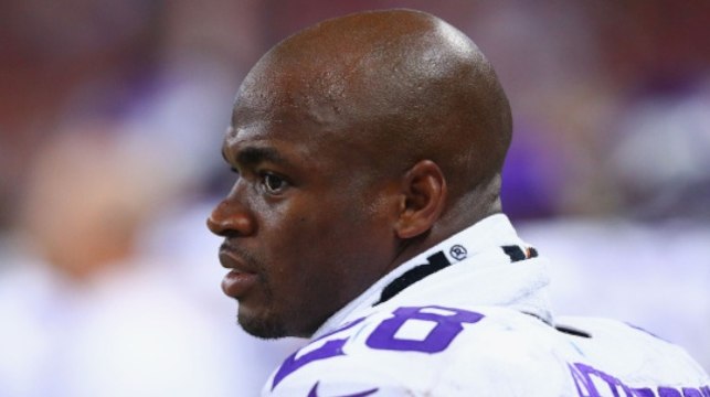 Vikings GM, Coach Talk Adrian Peterson
