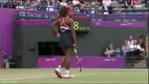 Serena Williams vs Caroline Wozniacki 2012 London QF Highlights
