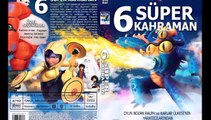 6 Süper Kahraman 2014 TR DVD Cover