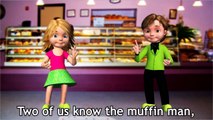 The Muffin Man _ Family Sing Along - Muffin Songs