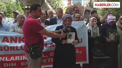 Diyarbakırlı aileler Abdi İpekçi Parkı'nda oturma eylemi yaptı -