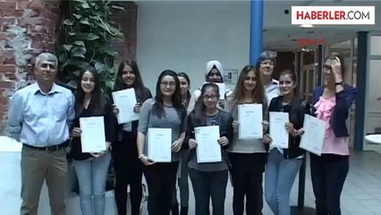 Türkçe Kursunu Başarıyla Tamamlayan Öğrenciler Sertifika Aldı