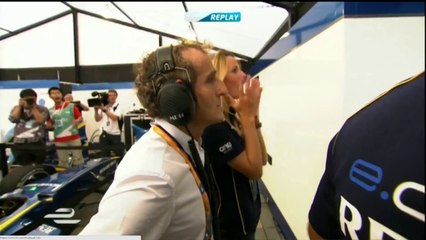 Formula E - Acidente entre Prost e Heidfeld