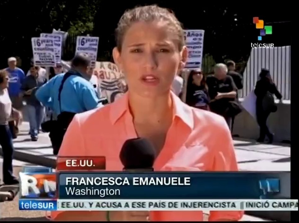 EE.UU.: piden en Washington liberación de cubanos antiterroristas