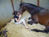 Girl and Horse - Great Bond