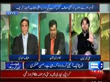Hot Debate Between Hanif Abbasi and Ali Muhammed Khan in a Live Show