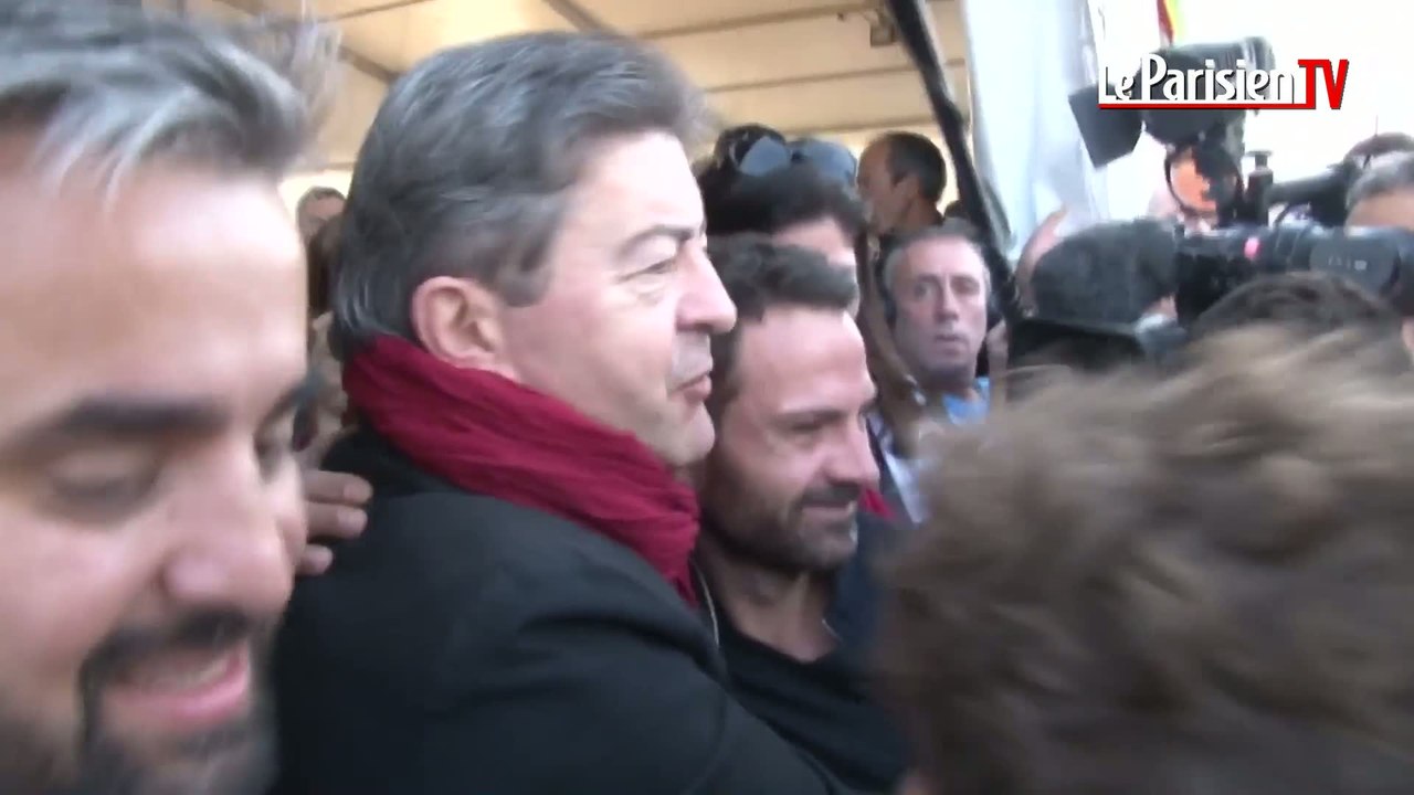Kerviel et Mélenchon bras dessus bras dessous à la Fête de l'Huma