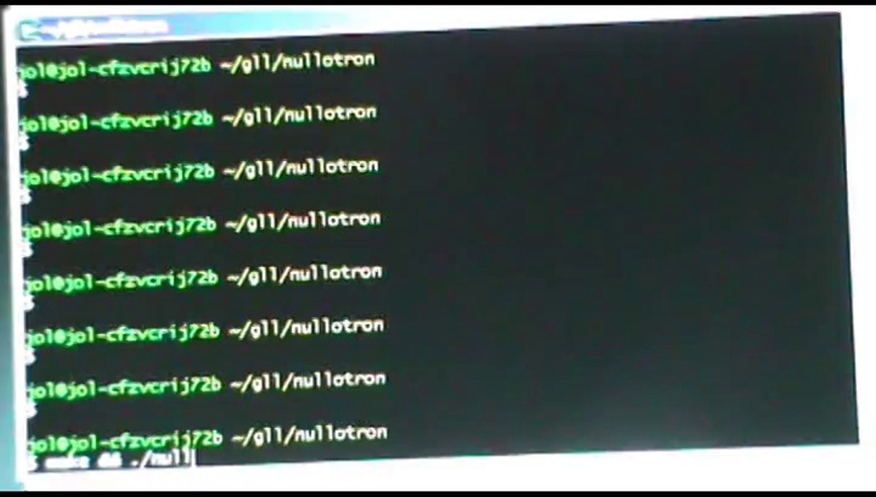 Unité 5 -- Des papillons dans Nullotron