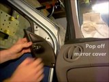 Smontaggio e montaggio specchietto retrovisore fiat punto