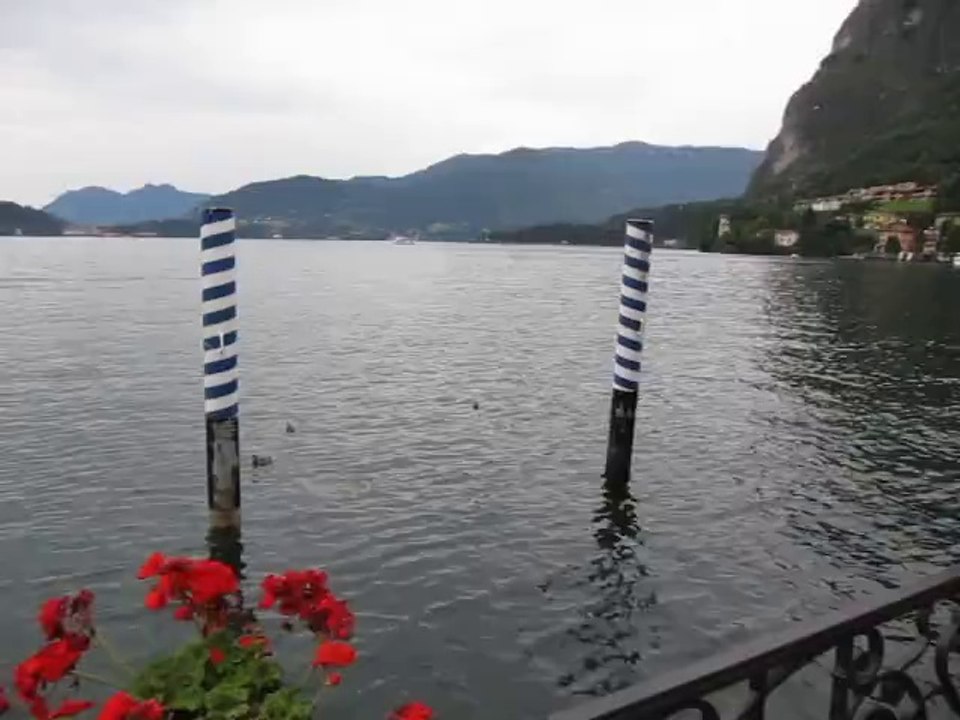 Luganer see: Fährverkehr am Seeufer