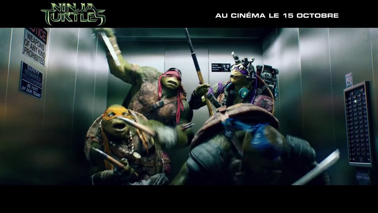 Ninja Turtles (2014) - Spot "Ninja Beats" 20s [VF-HD]