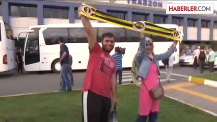 Fenerbahçe, Trabzon'a geldi