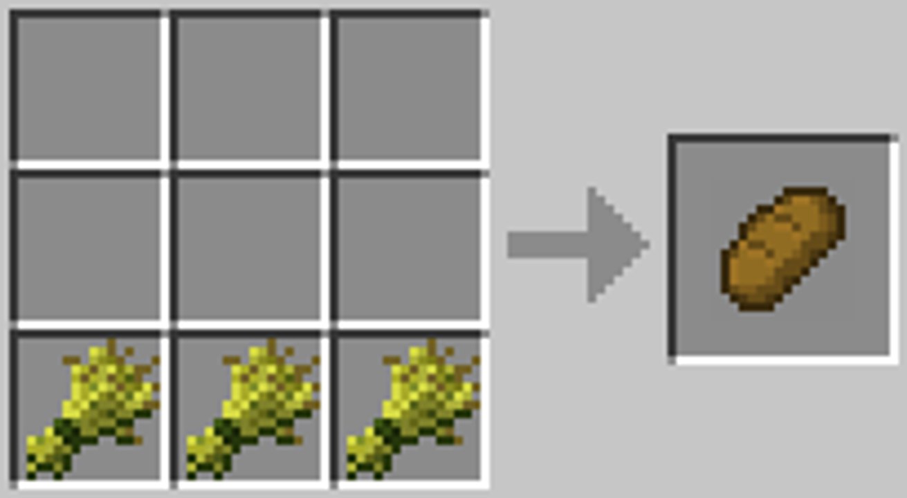Minecraft Ekmek Nasıl Yapılır