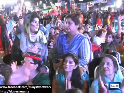 Dunya News - Meet Uzma Kardar who's been participating in 'Azadi March' for past whole month