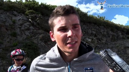 La Vuelta 2014 - Etape 20 - Warren Barguil à l'arrivée