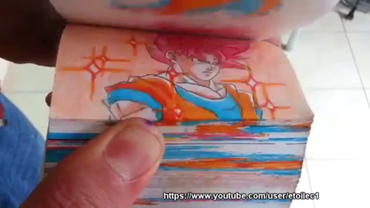 Flipbook - Goku vs Superman