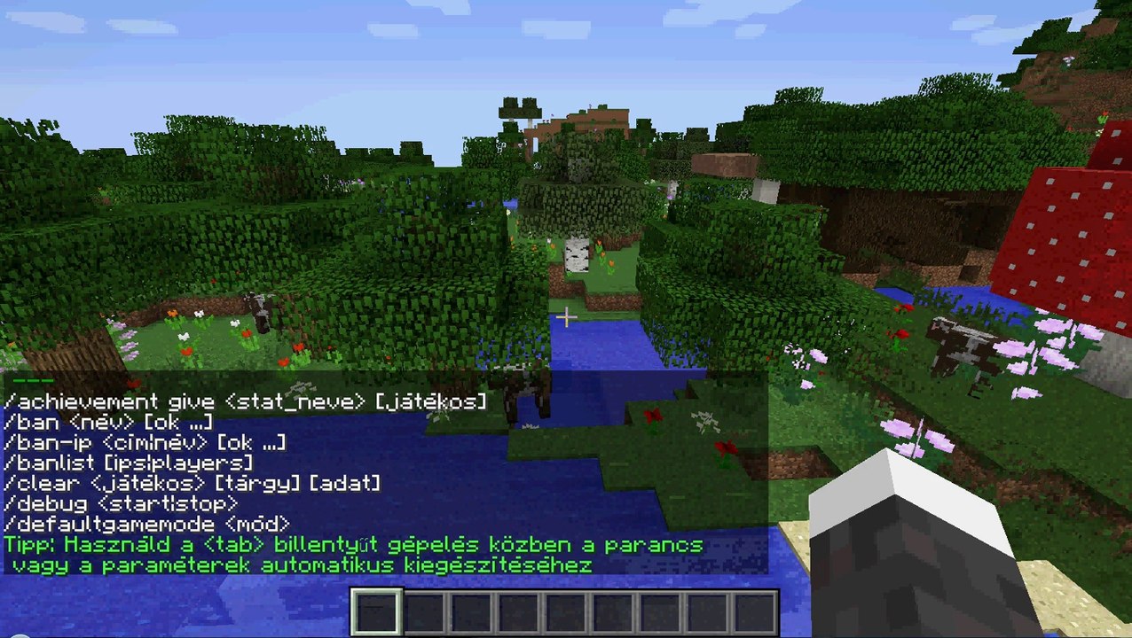 minecraft szerver bemutató
