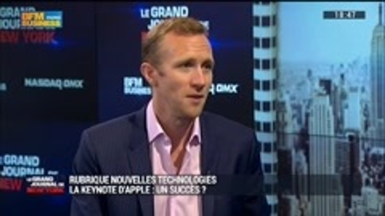 Rubriques nouvelles technologies: la keynote d’Apple est-elle un succès ?: Frédéric Montagnon, dans Le Grand Journal de New York - 13/09 4/4