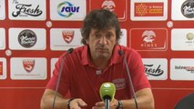 Réaction de José Pasqualetti après Nîmes Olympique - Stade Brestois 29