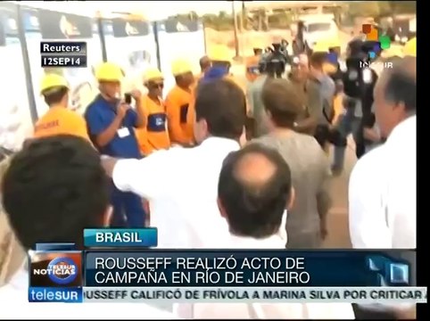 Dilma Rousseff se mantiene a la cabeza de las preferencias electorales