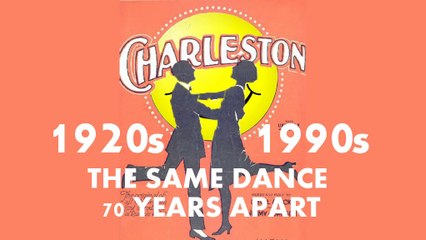 1920s Charleston versus 1990s Rave - 70 years apart - same dance!