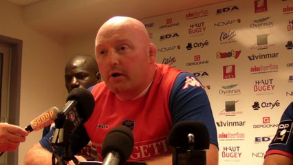 Rugby Top 14 - Bernard Jackman après Oyonnax - Grenoble