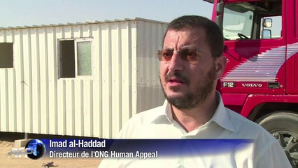 Gaza: des familles relogées dans des mobile homes