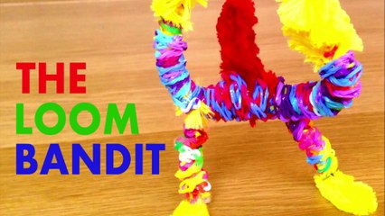 The Loom Bandit! World's first loom bands superhero