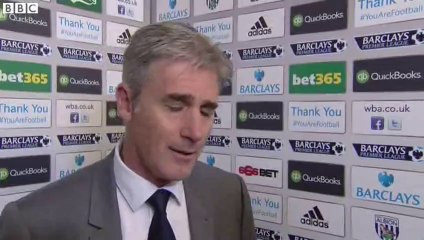 West Brom 0-2 Everton - Irvine bemoans 'terrible' start - match interview