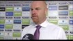 Crystal Palace 0-0 Burnley - We are a work in progress - Sean Dyche - match interview