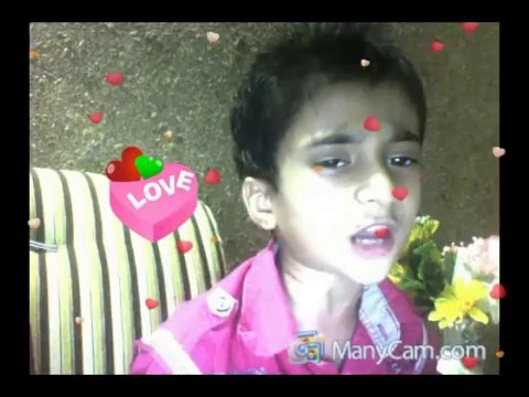 Little paki child singing