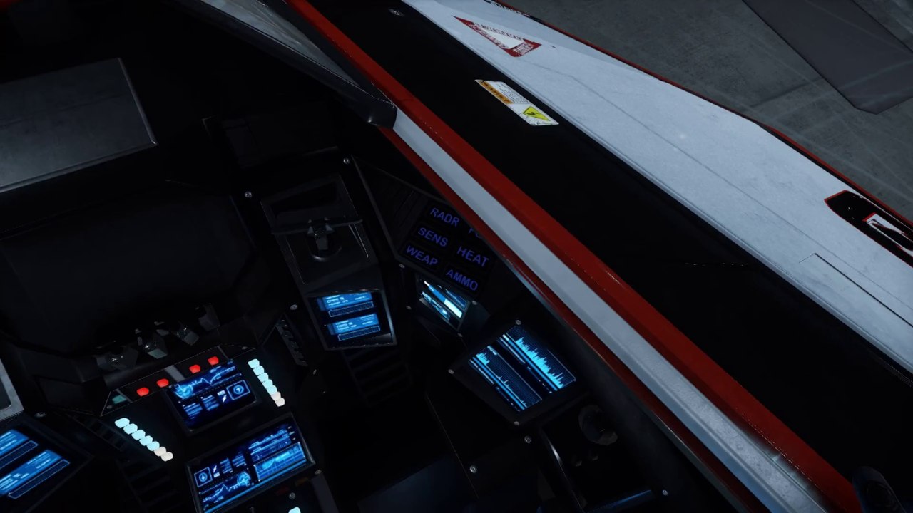 Star Citizen - Asteroid Hangar with Cutlass / M50