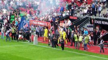 13/09/14 : SRFC-PSG : entrée des équipes