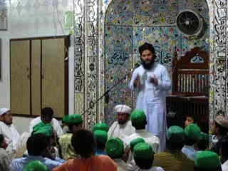 Mehfil at Jamia Almadina Masjid, Paropi Arayian, Sialkot. Part 1 (13/09/2014)