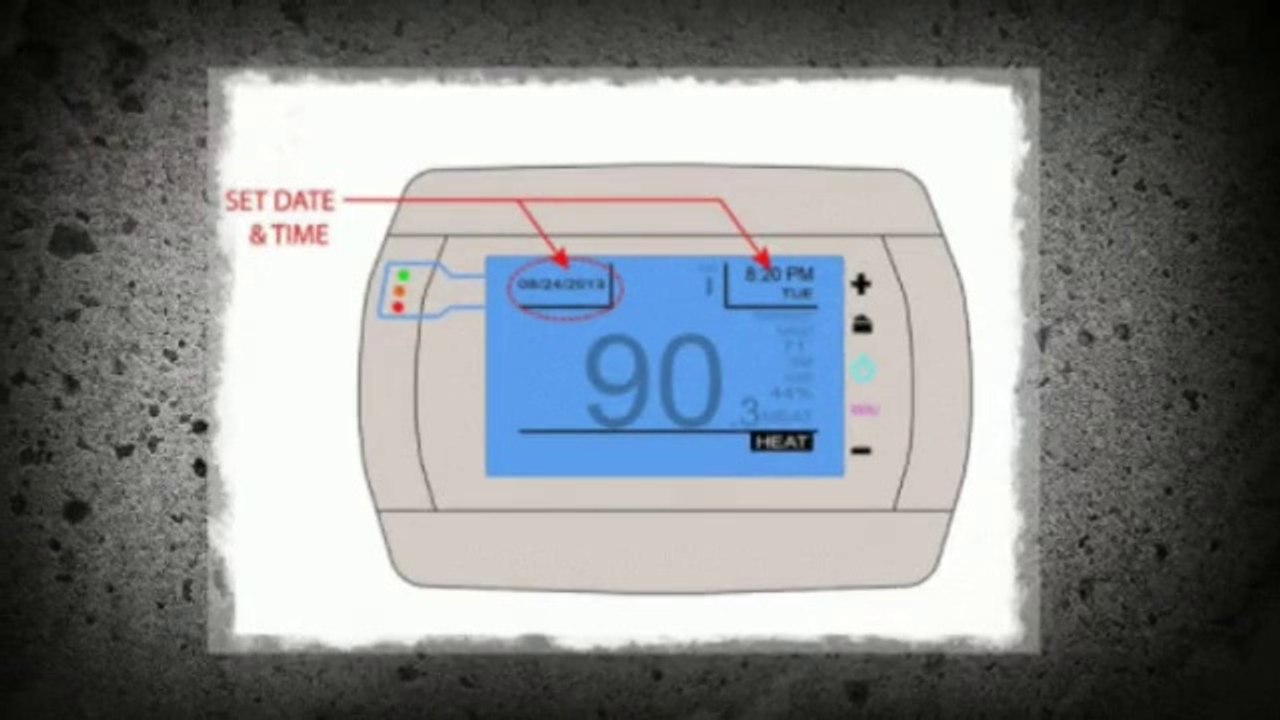 Set a Thermostat (Best Air Conditioners in Jacksonville).