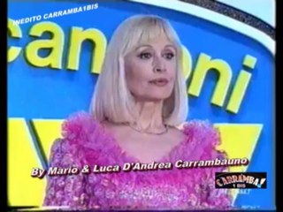 R Carrà & P Bonolis *  Vestito Rosa *INEDITOBy Mario & Luca D'Andrea Carrambauno