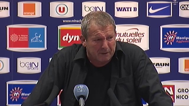 Rolland Courbis aprè MHSC 1-0 FC Lorient (5ème journée L1)
