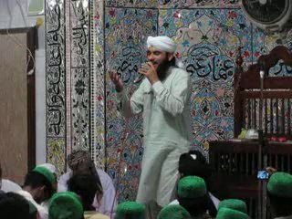 Mehfil at Jamia Almadina Masjid, Paropi Arayian, Sialkot. Part 4 (13/09/2014)