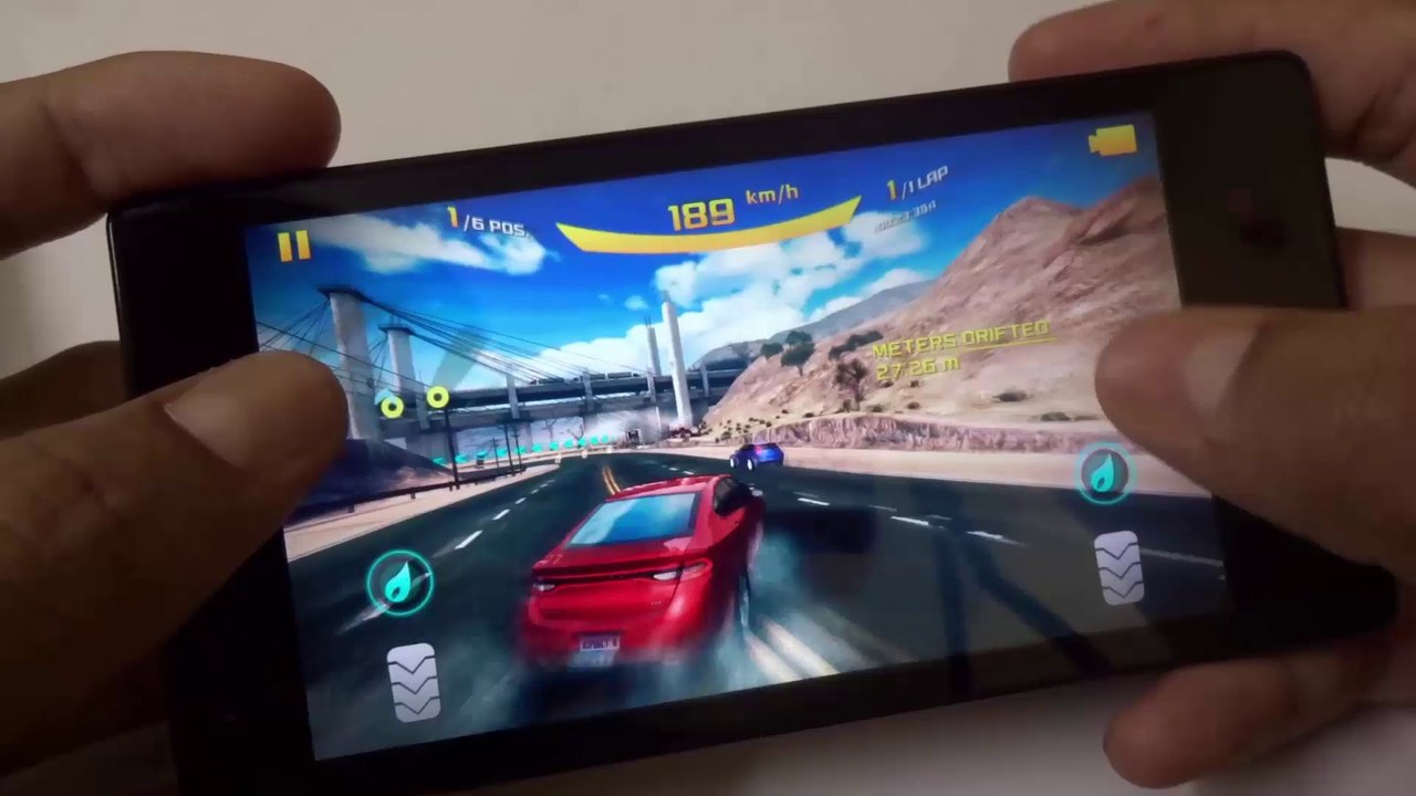 Redmi 1S Gaming Test Asphalt High Settings