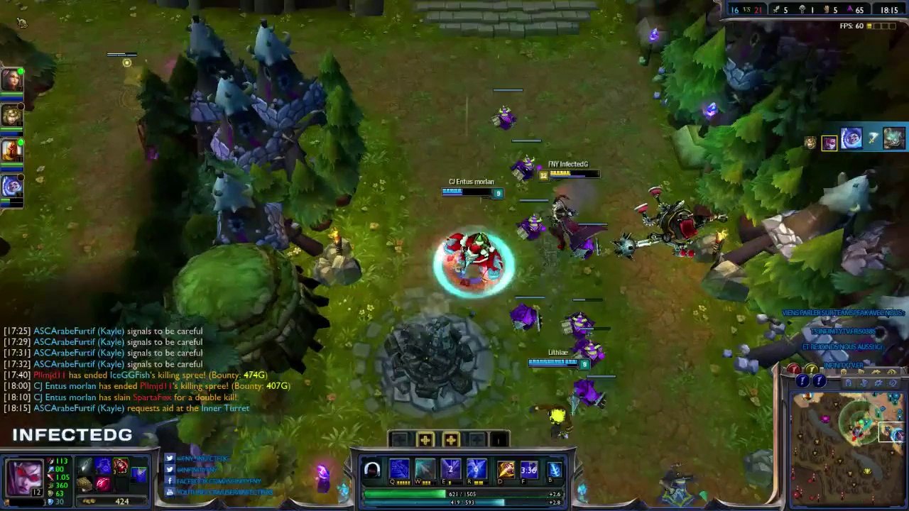 Infinity TV | WebTV - Stream Live - League of Legends - Diablo III - Counter Strike - Minecraft (REPLAY)