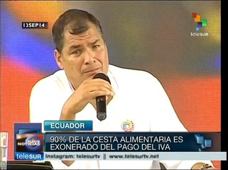 Reduce Ecuador el IVA y es ahora uno de los dos más bajos de A. Latina