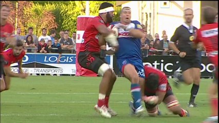 Oyonnax-Grenoble: Essai James Hart (GRE) - J5 - Saison 2014/2015