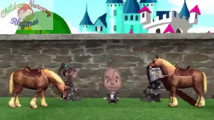Humpty Dumpty _ 3D Animation English Nursery Rhyme songs For Children with Lyrics
