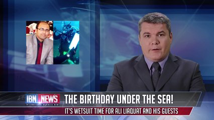 Dubai: Underwater Birthday Party by a Pakistani Expat
