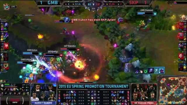 Gambit Gaming vs SK Prime Game 3 Season 5 EU LCS Spring Promotion Relegation