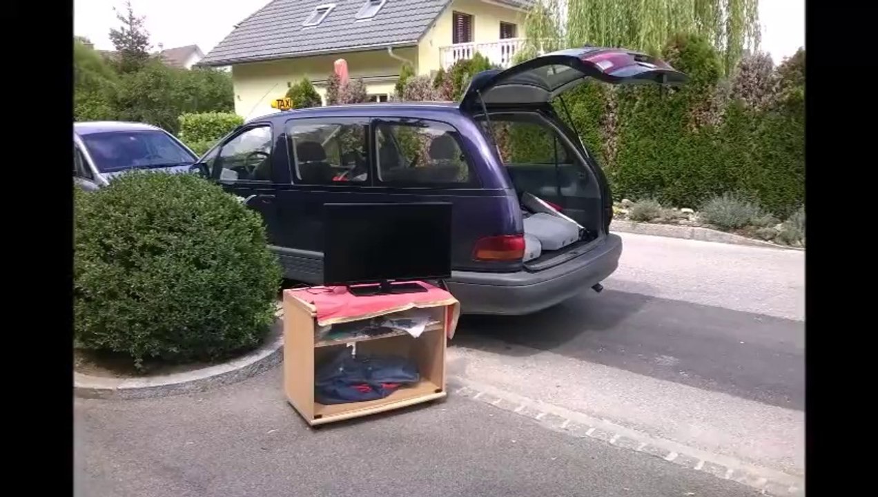 Audio Taxifilm mit Titel Bildshow Computer