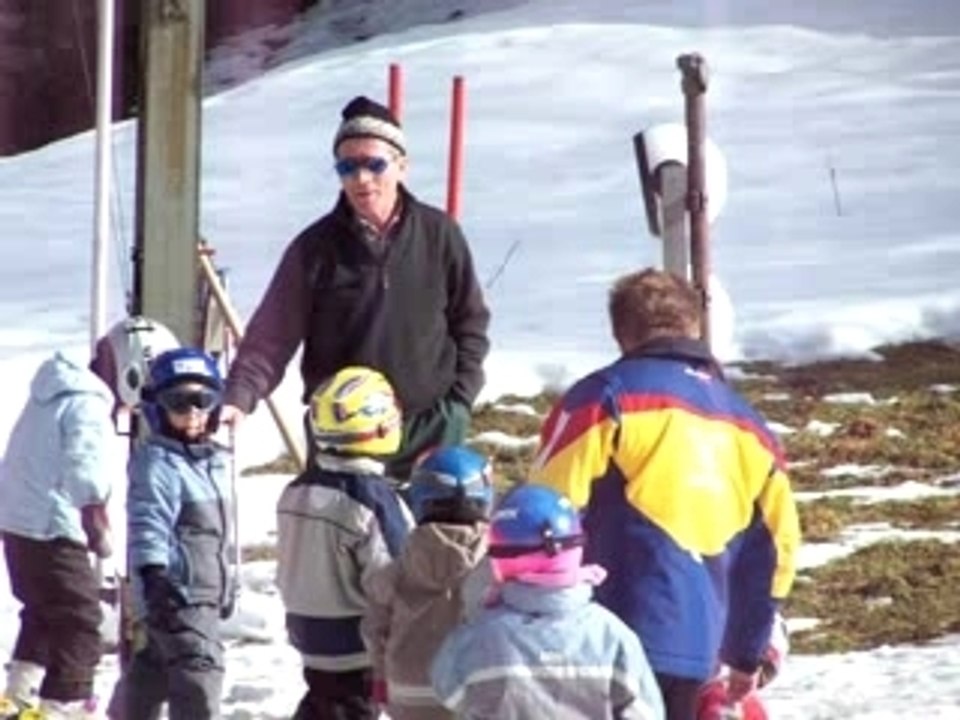 Naissance d'un futur champion de ski