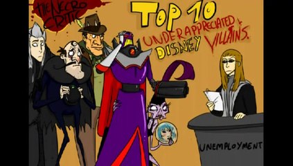 Necro Critic | Top 10 Underappreciated Disney Villains