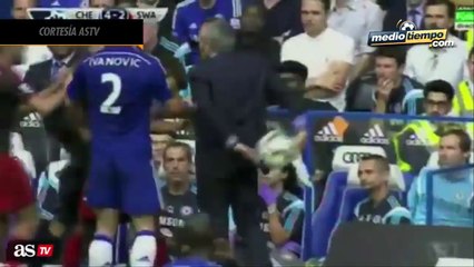 Mourinho recibió empujón de Jefferson Montero