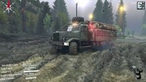 Spin Tires Gameplay Kraz Trcuk The Coast Map